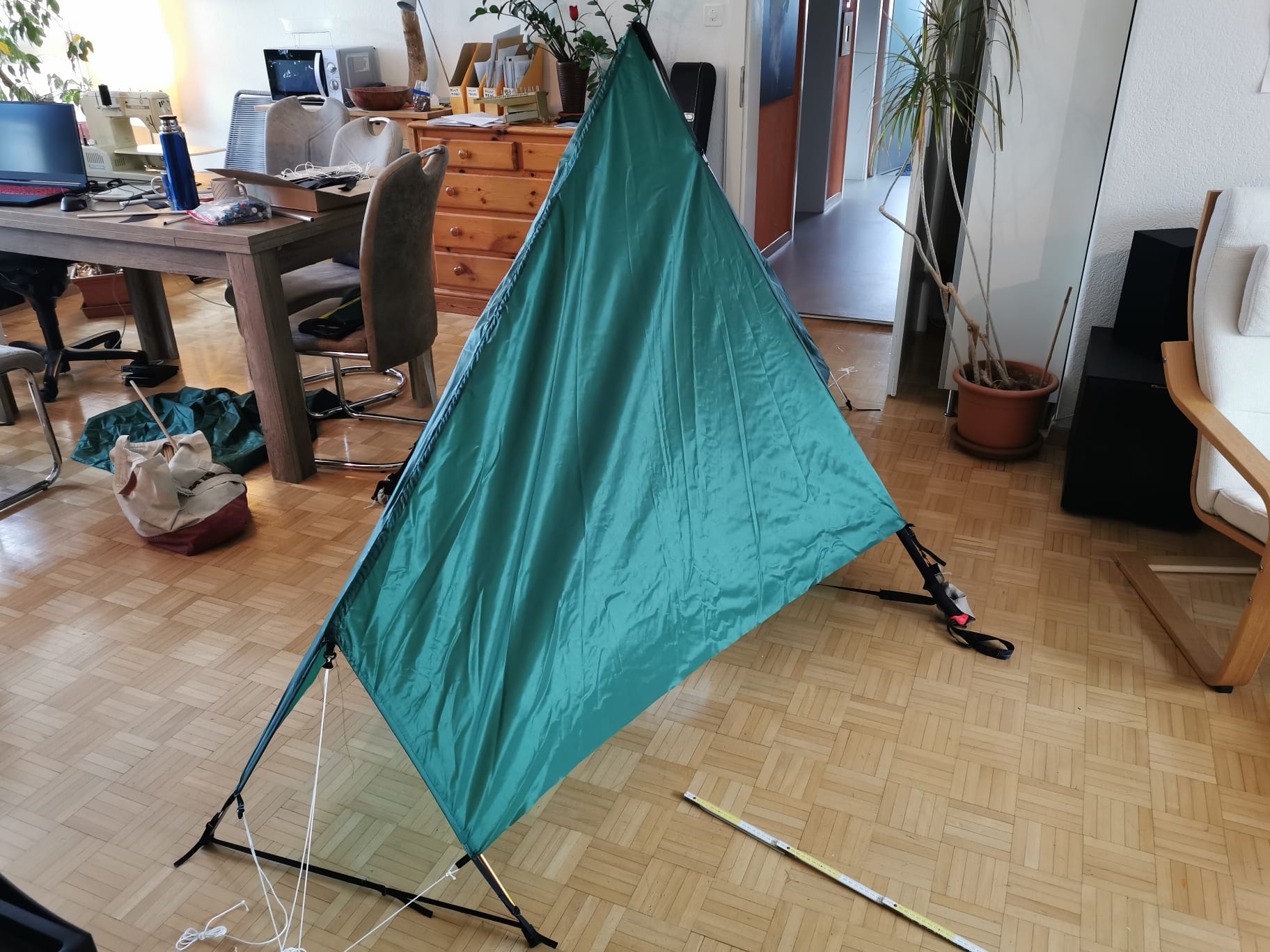 First tent prototype