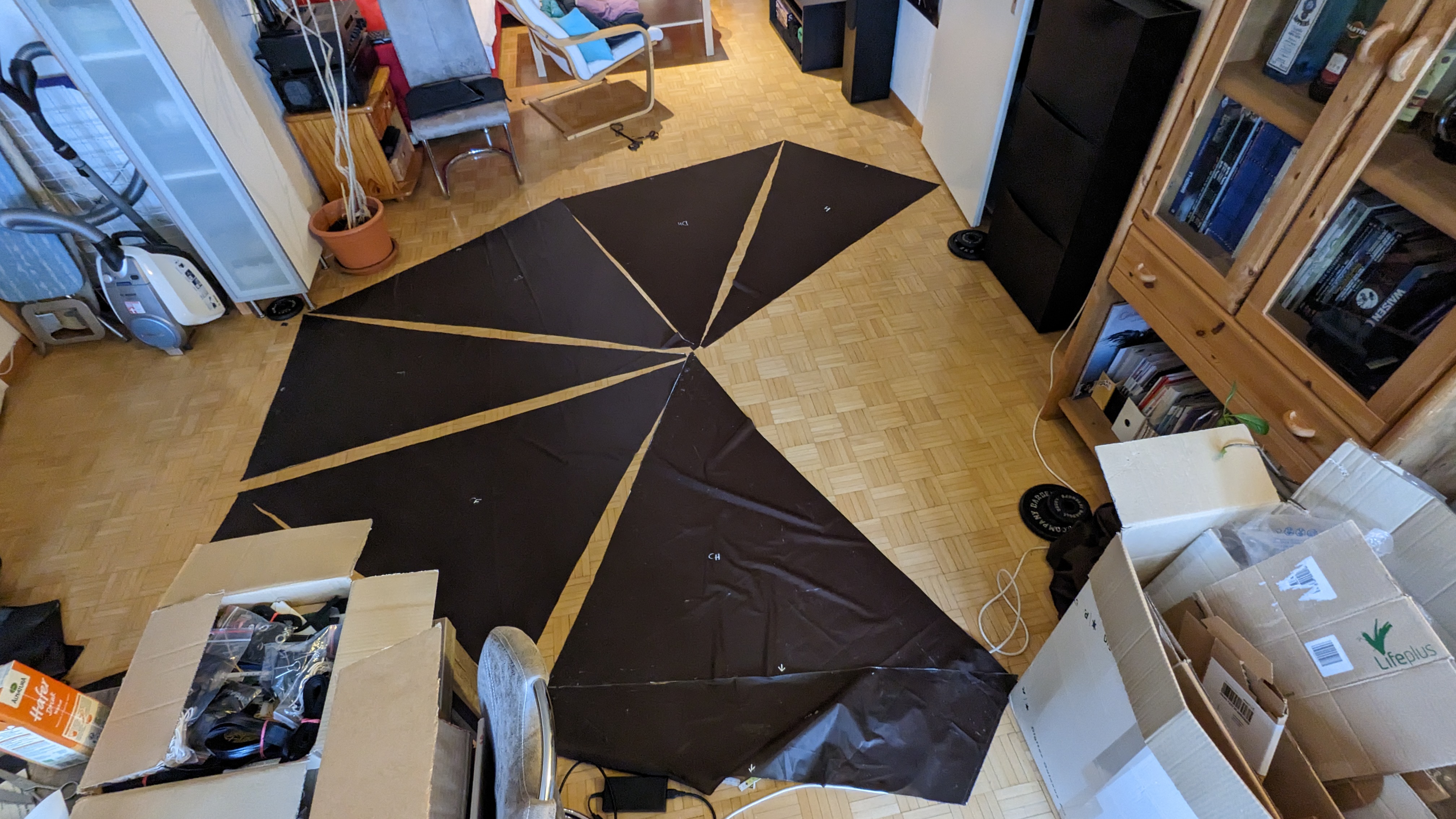 Fabric cutting