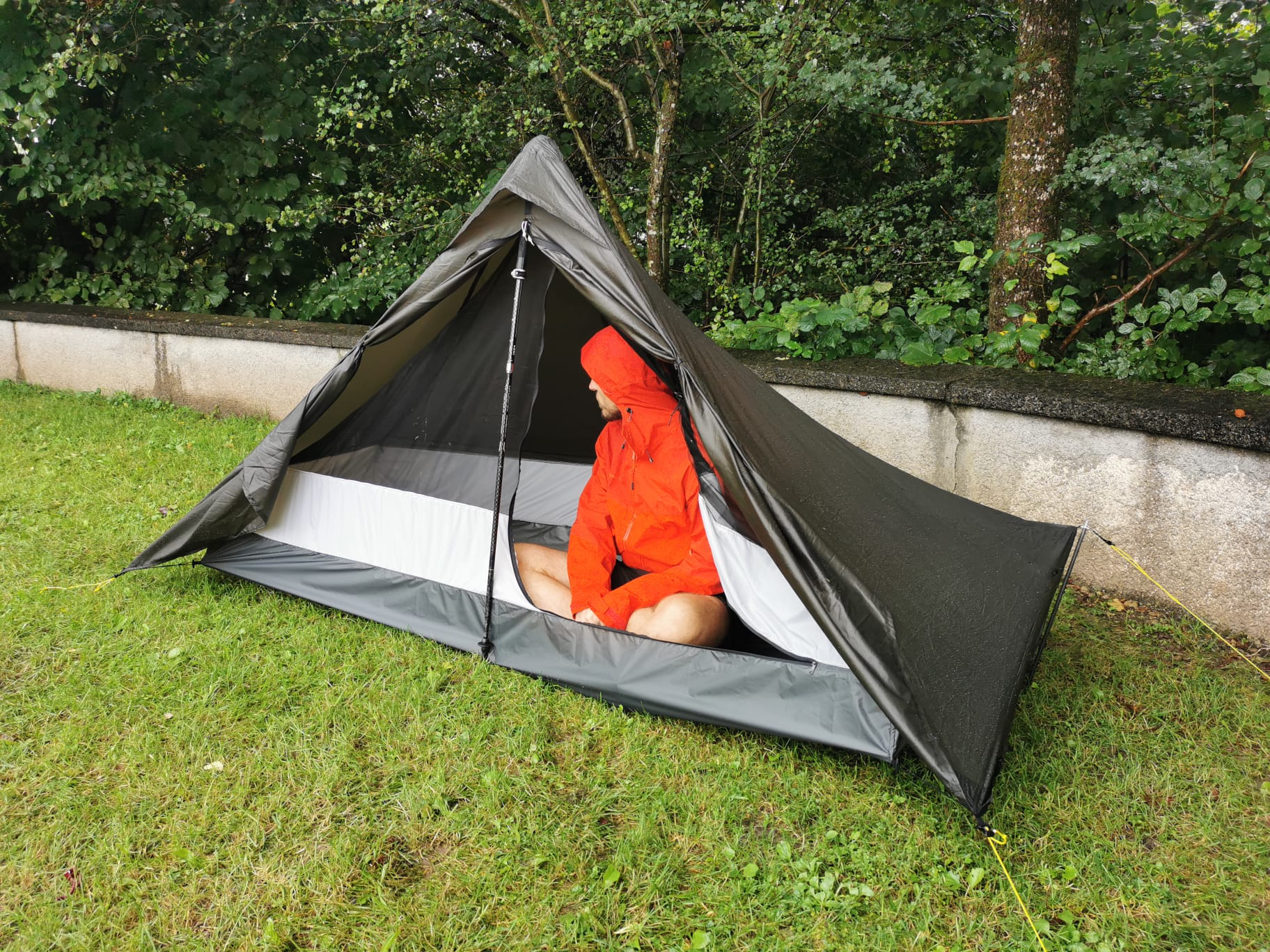 Final tent open